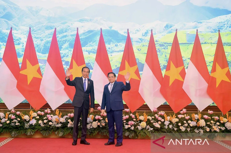 Presiden RI dan PM VIetnam