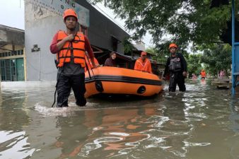 Banjir di Rusun Embrio Jakarta, Sebanyak 340 Orang Mengungsi