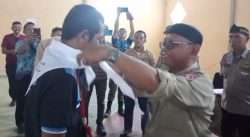 Di Ciasem, Kadinsos Subang Lantik 60 Orang Pengurus Kampung Siaga Bencana