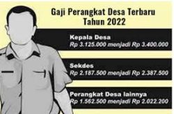 Siltap Perangkat Desa dan Honor RT RW Belum Cair