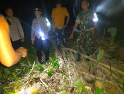 Penemuan Mayat Membusuk di Pinggir Sungai Ciasem Bobojong, Desa Tanjungsari Barat