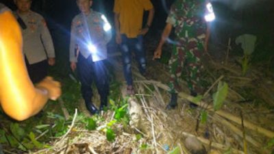 Penemuan Mayat Membusuk di Pinggir Sungai Ciasem Bobojong, Desa Tanjungsari Barat