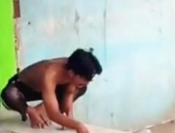 Pengendara Motor Pura-Pura Kesurupan Saat Ditilang Polisi, Jadi Tontonan Warga