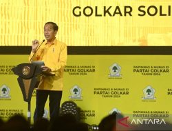 Presiden Jokowi Tutup Munas XI Partai Golkar