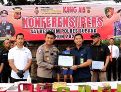 Pengungkapan Kasus Pemindahan Gas Elpiji Ilegal di Subang