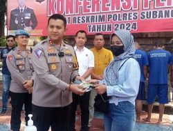 Pedagang Roti di Subang Bahagia, Motor yang Dicuri Kembali ke Tangan
