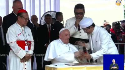 Paus Fransiskus Kunjungi Terowongan Silaturahmi Masjid Istiqlal