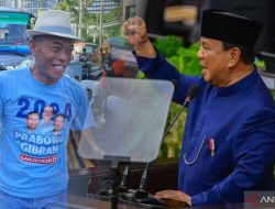 Menghadirkan Kesenian Subang, Kang Jimat Sambut Presiden Prabowo dengan Penuh Bangga