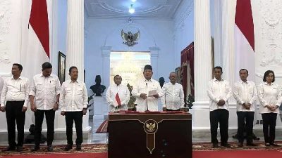 Presiden Prabowo Teken Perpres Tujuh Kementerian Koordinator dalam Kabinet Merah Putih