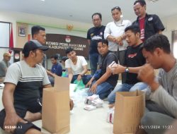 KPU Subang Lakukan Setting Surat Suara