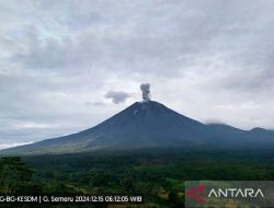 Gunung Semeru Erupsi, PVMBG Berikan Rekomendasi Waspada