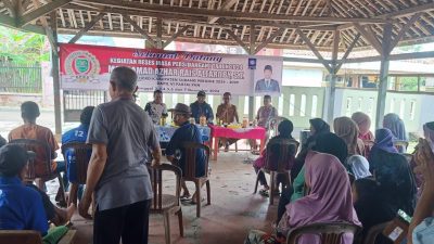 Anggota DPRD Subang Mochamad Azhar Rais Alfaroby, S.T Reses di Desa Cidadap