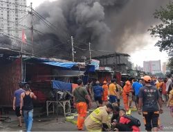 Kebakaran di Kemayoran: 15 Orang Terluka, Termasuk Seorang Ibu Hamil Dirujuk ke RS
