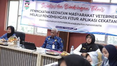 Launching Aplikasi CEKATAN: Kemudahan Layanan Kesehatan Hewan di Purwakarta
