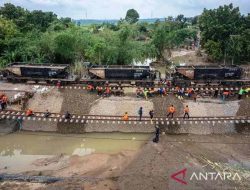 Banjir di Grobogan Sebabkan 1.200 Penumpang Kereta Batalkan Perjalanan