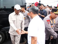 2 Menteri Datangi Subang, Ada yang Pantau TPS dan Ada yang Tanam Jagung