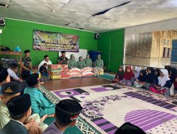 Batalyon Armed 9 Kostrad Gelar Bakti Sosial di Ponpes Mansyaul Ihsan dalam Rangka HUT ke-64 Kostrad