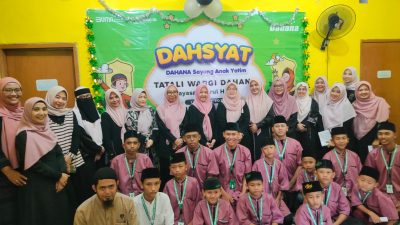 Anak-anak Yatim Bahagia dalam Buka Bersama Tatali Wargi DAHANA