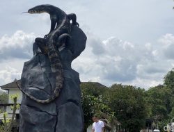 Patung Biawak di Wonosobo Resmi Terdaftar Hak Cipta, Jadi Kebanggaan Daerah