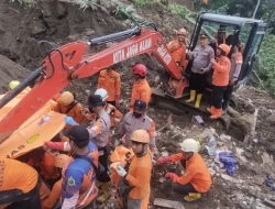 Operasi Pencarian Korban Longsor Trenggalek Diperkuat dengan Anjing Pelacak dan Saksi Kunci