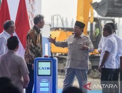 Pabrik Baterai EV Senilai Rp100 Triliun Resmi Dibangun, Prabowo Hadiri Groundbreaking di Karawang