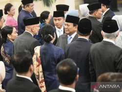 Presiden Prabowo Lantik Delapan Duta Besar RI di Istana Negara