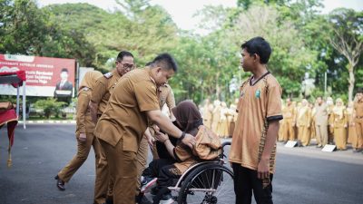 Apel Pagi, Bupati Subang Tegaskan Integritas ASN dan Lepas Atlet ke PEPAPERDA Jabar 2025