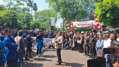 Aliansi Mahasiswa Subang Geruduk DPRD, Sampaikan Lima Tuntutan Rakyat