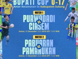Purwadadi Hadapi Ciasem di Semifinal Bupati Cup U17