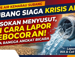 Pasokan Air Menyusut Saat Kemarau: Siasat Perumda Tirta Rangga Subang Jaga Distribusi dan Respons Kebocoran