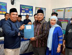 Rando Purba Resmi Daftar Kades Rancabango, Usung Tiga Program Perubahan